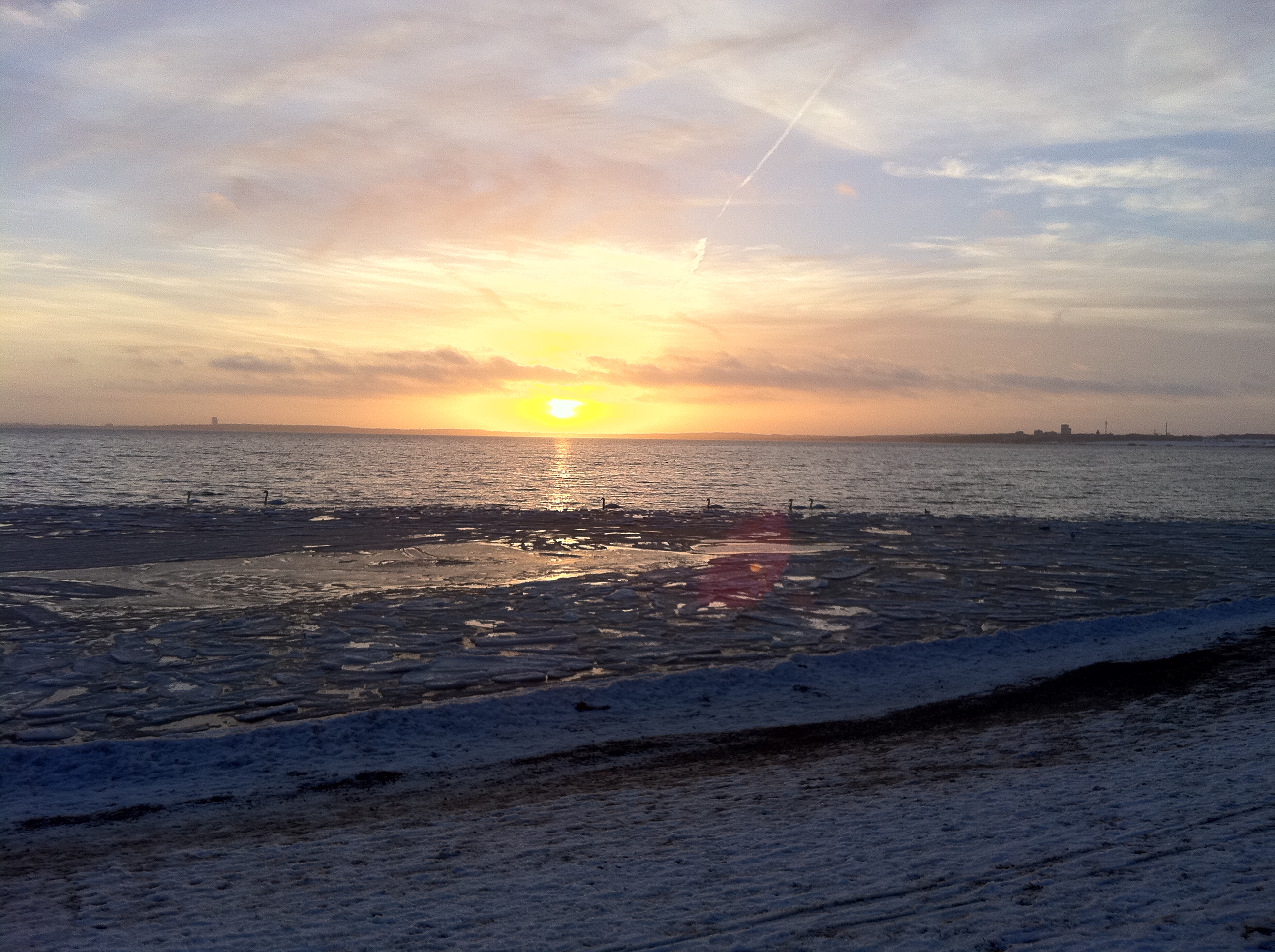 Sonnenuntergang im Winter1