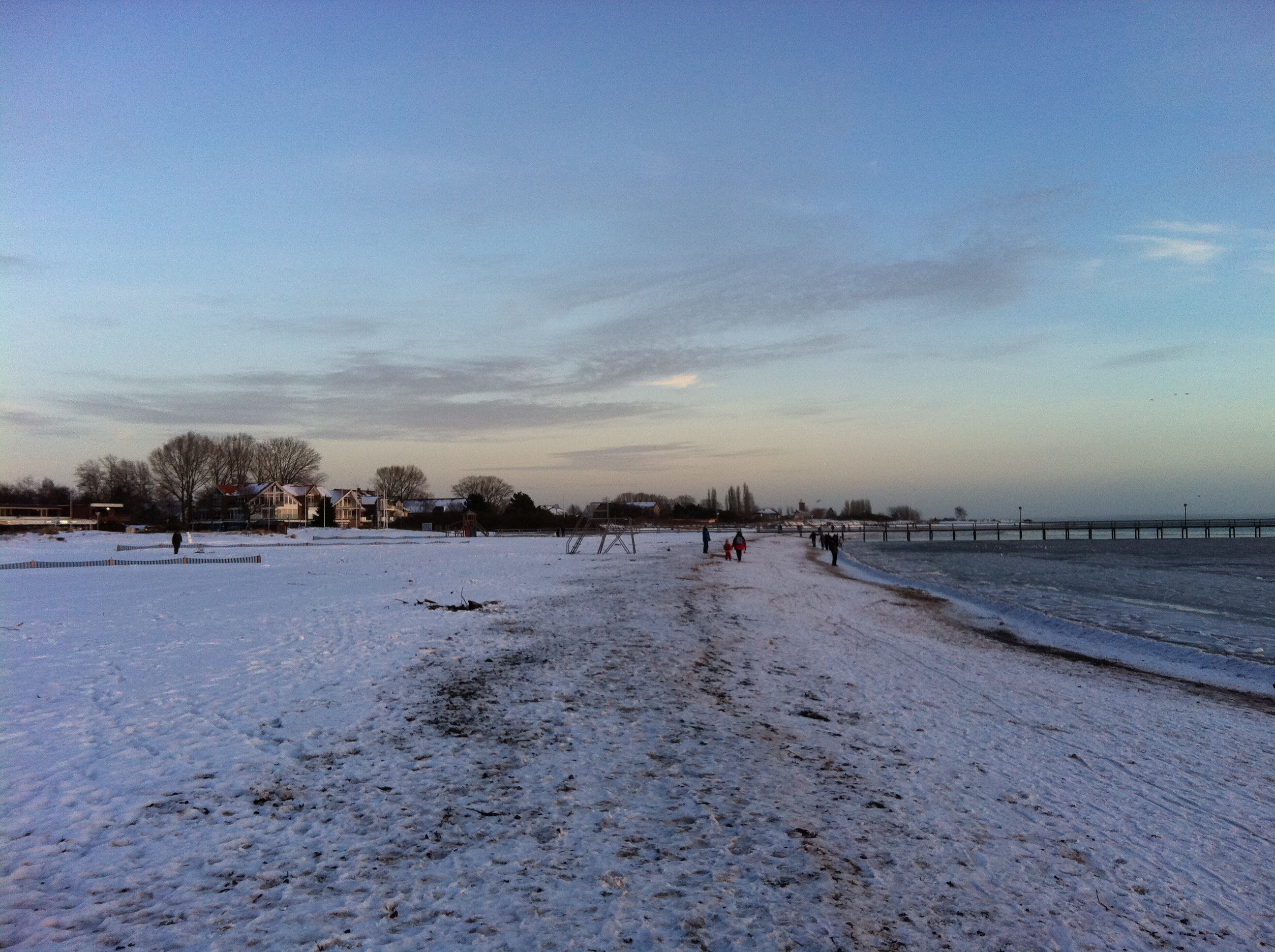 Strand im Winter 3